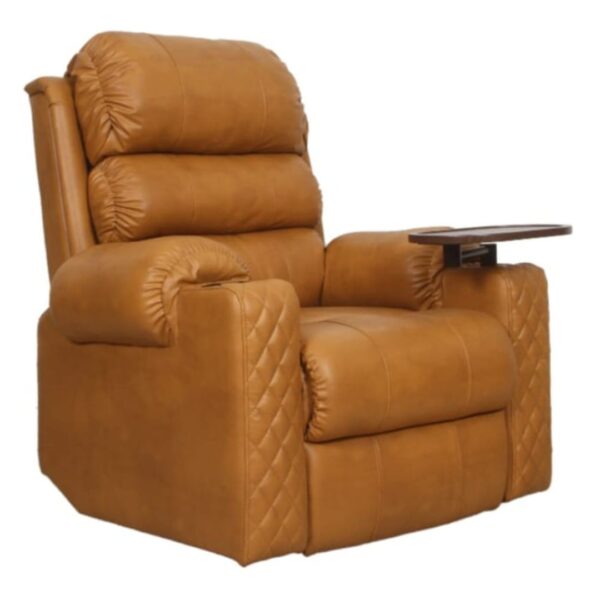 Single seat home theatre recliner (Dull Brown)