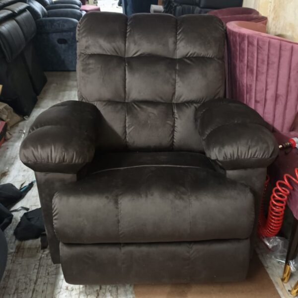 Single seat home theatre recliner (Fuscous Grey)