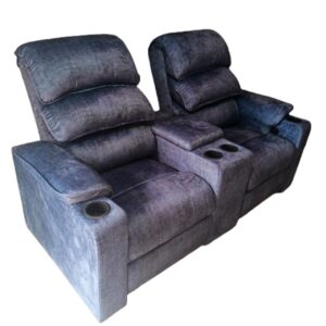 Single seat home theatre recliner (Regent Grey)