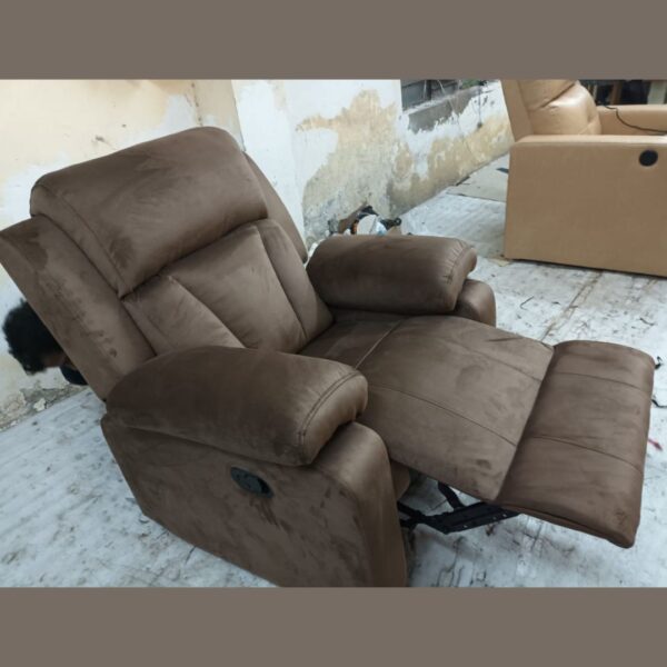 Single seat home theatre recliner (Smokey Grey)