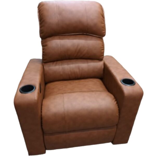 Single seat home theatre recliner (Deep Coffee)