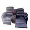 2 seat home theatre recliner (Regent Grey) - Image 2