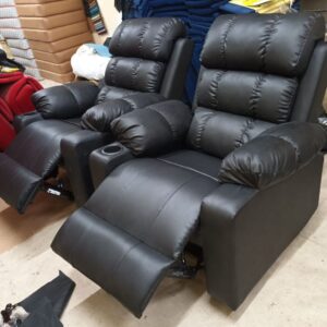 2 seat home theatre recliner (Heavy Metal)