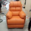 Single seat home theatre recliner (Indian Yellow)