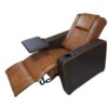 Single seat home theatre Recliners (Brown with Black) - Image 2