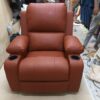 Single seat home theatre recliner (Pale Grey)