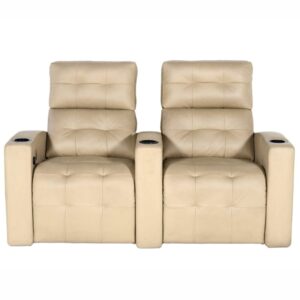 2 seater home theatre recliner (Desert Sand)