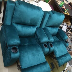 Single seat home theatre recliner (Glacial Blue Ice)