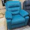 Single seat home theatre recliner (Eastern Blue) - Image 2