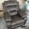Single seat home theatre recliner (Davy Grey)