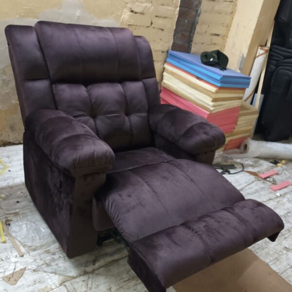 Single seat home theatre recliner (Spicy Pink)